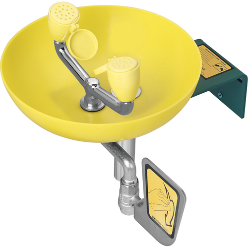Eye/Face Wash Station, Wall-Mount Installation, Plastic Bowl Pronet Distribution