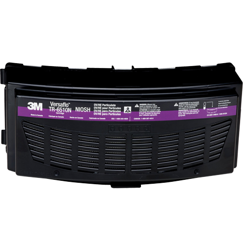 Cartouche pour appareils de protection respiratoire (APR) &agrave; &eacute;puration d'air motoris&eacute; Versaflo, Vapeur organique, Paquet de 1 Pronet Distribution