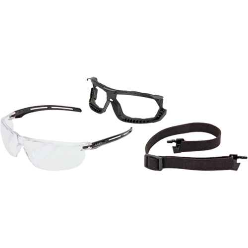 Uvex&reg; Tirade Sealed Safety Glasses, Clear Lens, Anti-Fog, ANSI Z87+/Meets/Exceeds CSA Z94.3 Pronet Distribution