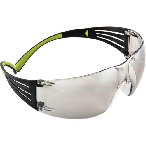 Lunettes de s&eacute;curit&eacute; SecureFit s&eacute;rie 400, Lentille Miroir int&eacute;rieur/ext&eacute;rieur, Anti-&eacute;gratignures, ANSI Z87+/R&eacute;pond ou surpasse la norme CSA Z94.3 Pronet Distribution