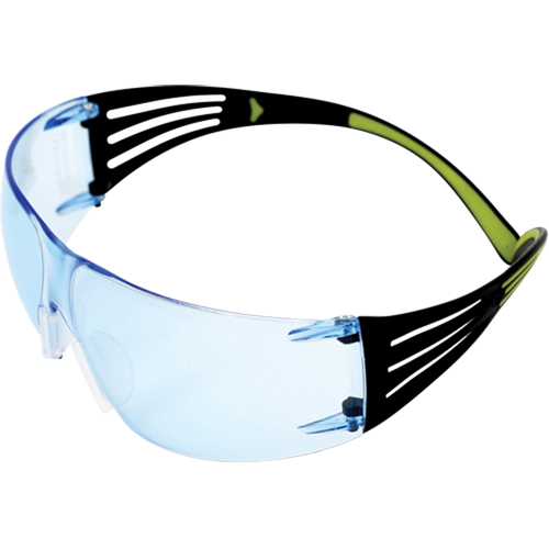 Lunettes de s&eacute;curit&eacute; SecureFit s&eacute;rie 400, Lentille Bleu, Antibu&eacute;e/Anti-&eacute;gratignures, ANSI Z87+/R&eacute;pond ou surpasse la norme CSA Z94.3 Pronet Distribution