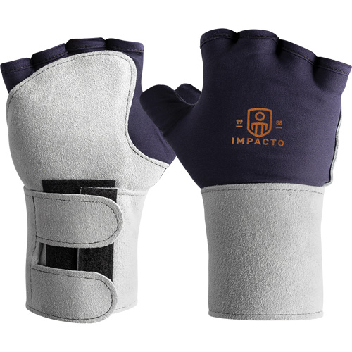 Gant antichocs avec support de poignet, Petit, Paume en Synth&eacute;tique, Poignet &agrave; enfiler Pronet Distribution