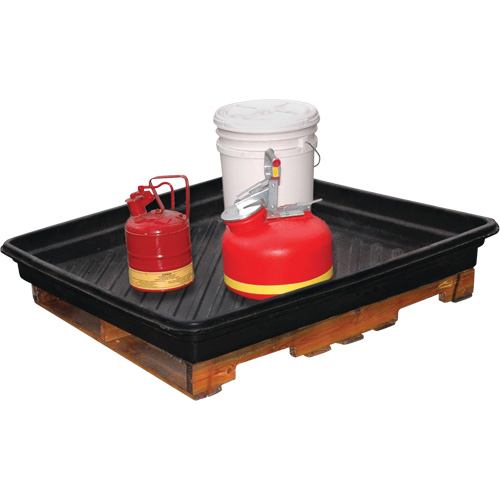 Ultra-Utility Trays&reg;, 40" L x 48" W x 3.5" H, 30 US gal. Spill Capacity Pronet Distribution