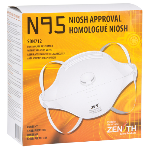 Respirateur contre les particules, N95, Certifi&eacute; NIOSH, Moyen/grand Pronet Distribution