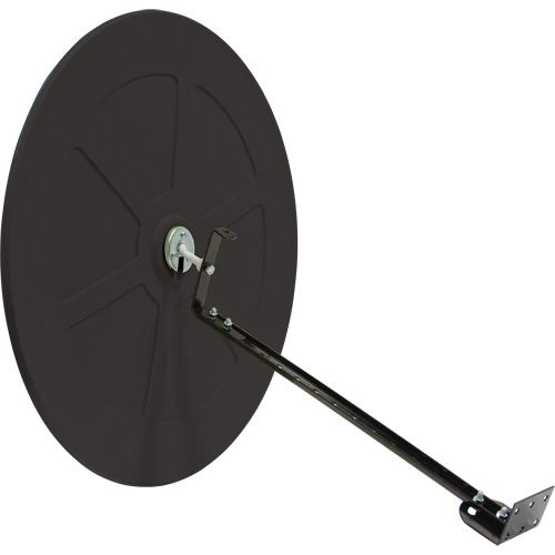 Convex Mirror with Bracket, Indoor/Outdoor, 36" Diameter Pronet Distribution