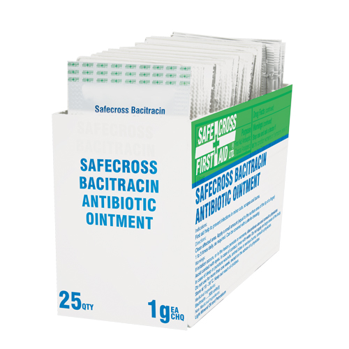 Traitement topique de premiers soins au zinc &agrave; bacitracine, Cr&egrave;me, Classe 1 Pronet Distribution