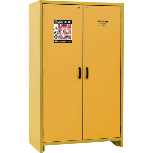 30-Minute EN Safety Storage Cabinet, 45 gal., 2 Door, 45.83" W x 76.65" H x 24.21" D Pronet Distribution