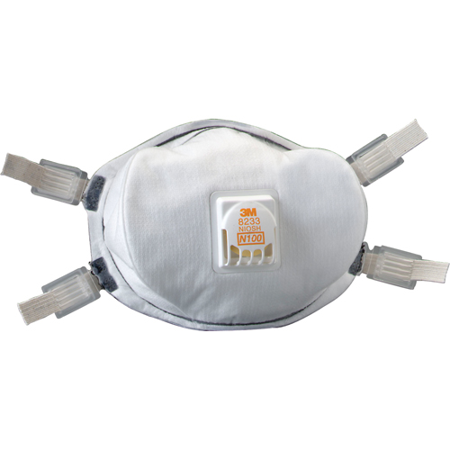 Respirateurs contre les particules 8233, N100, Certifi&eacute; NIOSH Pronet Distribution
