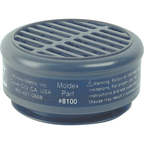 8000 Series Replacement Cartridges, Gas/Vapour Cartridge, Organic Vapour Pronet Distribution