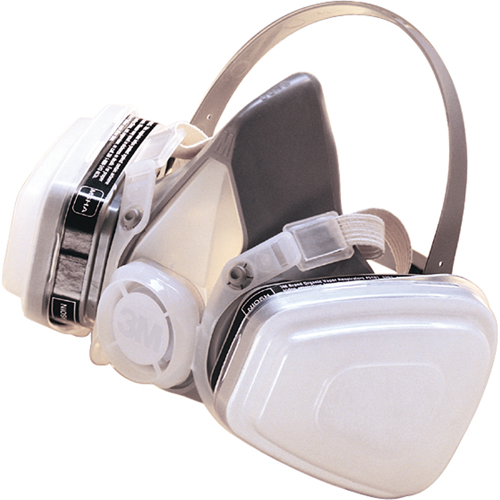 Respirateur jetable &agrave; demi-masque P95 peinture &agrave; pulv&eacute;riser/pesticides, &eacute;lastom&egrave;re/Thermoplastique, Petit Pronet Distribution