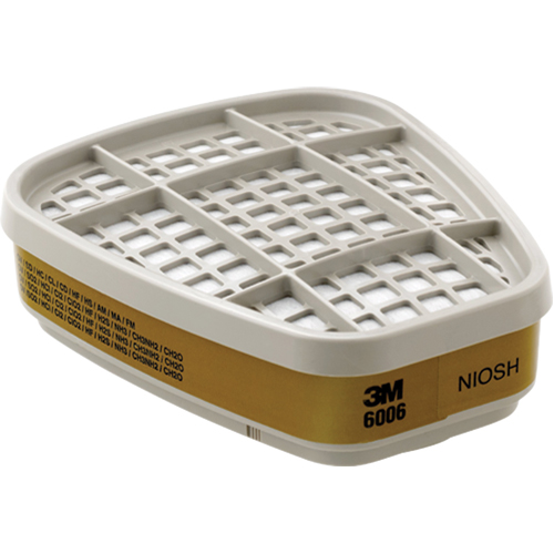 Cartouches pour respirateur s&eacute;rie 6000, Cartouche gaz/vapeur, Gaz multiples/Vapeurs Pronet Distribution