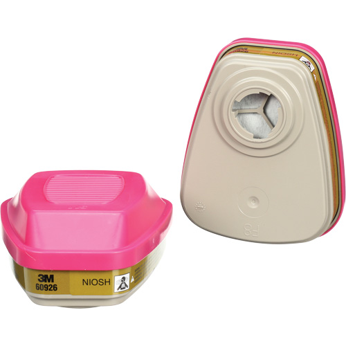 Cartouches pour respirateur s&eacute;rie 6000, Cartouche gaz/vapeur, Gaz multiples/Vapeurs/P100 Pronet Distribution