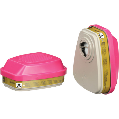 Cartouches pour respirateur s&eacute;rie 6000, Cartouche gaz/vapeur, Gaz multiples/Vapeurs/P100 Pronet Distribution