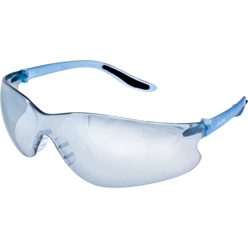 Lunettes de s&eacute;curit&eacute; s&eacute;rie Z500, Lentille Bleu/Miroir int&eacute;rieur/ext&eacute;rieur, Anti-&eacute;gratignures, ANSI Z87+/R&eacute;pond ou surpasse la norme CSA Z94.3 Pronet Distribution