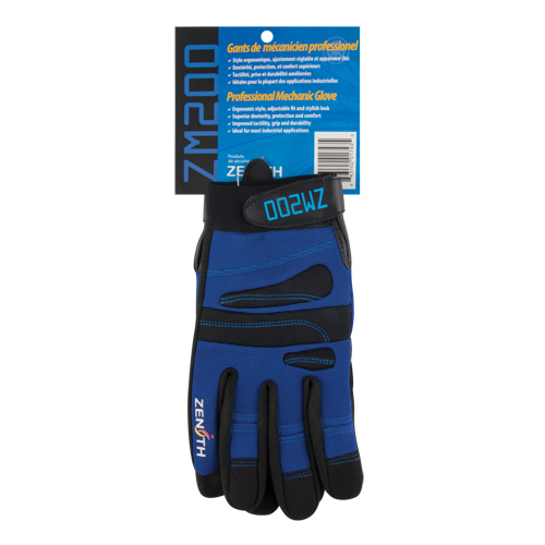 Gants pour m&eacute;canicien ZM200, Paume Synth&eacute;tique, Taille T-Grand Pronet Distribution