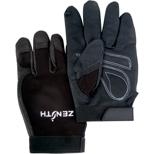 Gants pour m&eacute;canicien ZM300, Paume Cuir fleur de vache, Taille Grand Pronet Distribution