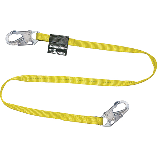 Miller&reg; Web Lanyard, 1 Legs, 6', CSA Class B, Polyester Pronet Distribution