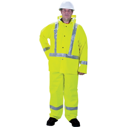 Imperm&eacute;able pour la circulation de premi&egrave;re qualit&eacute; RZ900, Petit, Jaune lime haute visibilit&eacute; Pronet Distribution