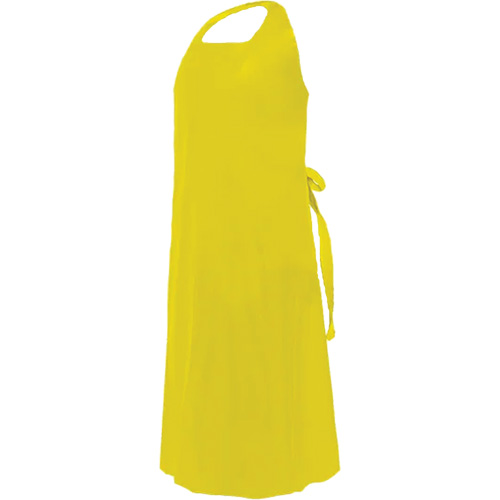 Tablier, Polyur&eacute;thane, 45" lo x 35" la, Jaune Pronet Distribution