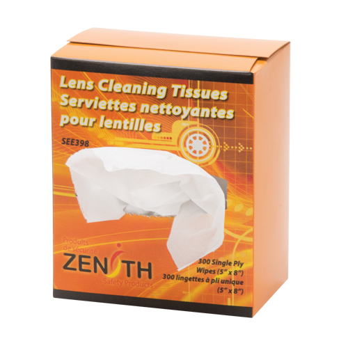 Serviettes nettoyantes pour lentilles, 5" x 8", 300 /pqt. Pronet Distribution