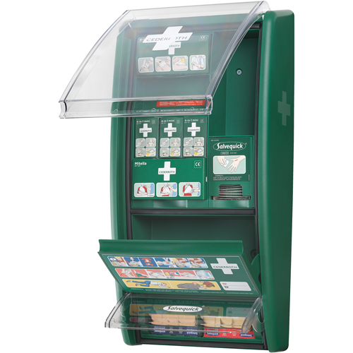 Trousse de premiers soins murale Cederroth, Dispositif m&eacute;dical Classe 1, Station Pronet Distribution