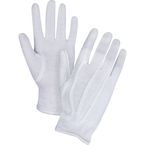 Gants pour serveur/parade, Coton, Poignet &agrave; ourlet, Grand Pronet Distribution