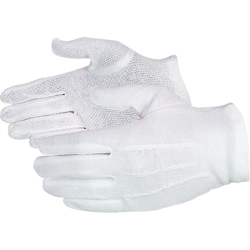 Gants d'inspection &agrave; motif de parade, Coton, 12 Pronet Distribution