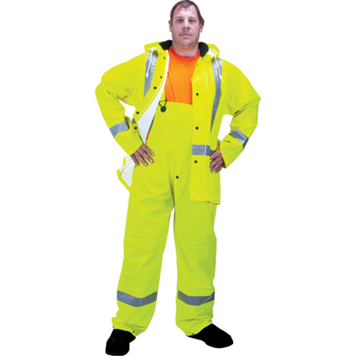 Imperm&eacute;able pour la circulation de premi&egrave;re qualit&eacute; RZ900, Polyester, Petit, Jaune lime haute visibilit&eacute; Pronet Distribution