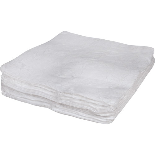 Premium Meltblown Sorbent Pads, Oil Only, 30" x 30", 50 gal. Absorbancy Pronet Distribution