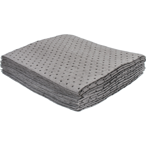 Premium Bonded Sorbent Pads, Universal, 15" x 17", 8 gal. Absorbancy Pronet Distribution