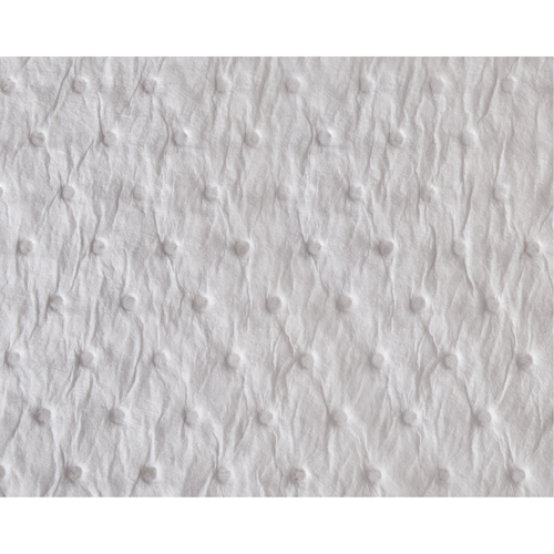 Feuilles absorbantes en fibres fines de premi&egrave;re qualit&eacute;, Huile seulement, 15" x 17", 25 gal. d'absorption Pronet Distribution