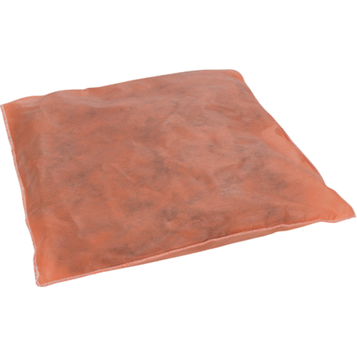 Tampon absorbant, Mati&egrave;res dangereuses, 18" lo x 18" la, 45 gal. absorption/pqt Pronet Distribution