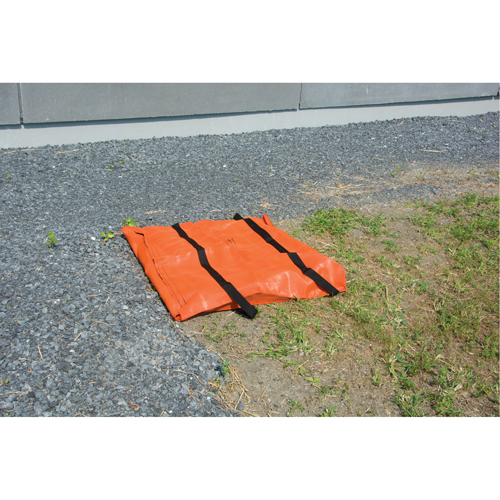 Tapis de canaux d'&eacute;gouts pluviaux - Huile et s&eacute;diment, Huile & s&eacute;diments, 24" lo x 48" la Pronet Distribution