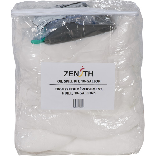 Premium Truck Spill Kit, Oil Only, Bag, 10 US gal. Absorbancy Pronet Distribution
