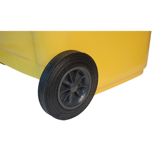 Contenant jaune mobile, Polyur&eacute;thane, 63 gallons/63 gal. US Pronet Distribution