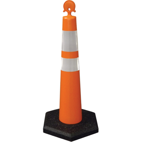 C&ocirc;ne de canalisation, Hauteur 42", Orange Pronet Distribution