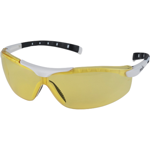 Lunettes de s&eacute;curit&eacute; s&eacute;rie Z1500, Lentille Ambr&eacute;e, Anti-&eacute;gratignures, R&eacute;pond ou surpasse la norme CSA Z94.3 Pronet Distribution