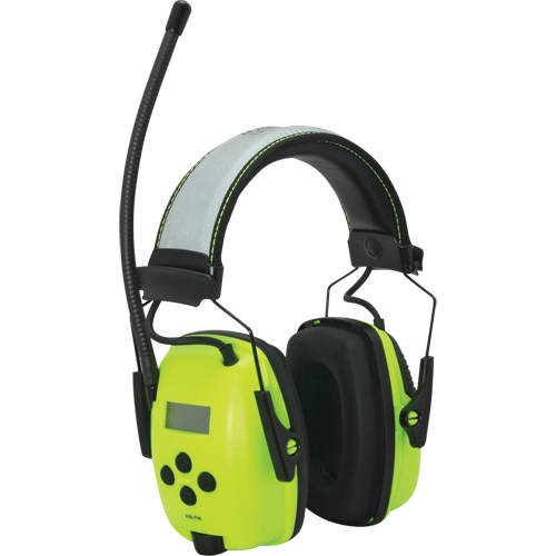 Howard Leight Sync Radio Hi-Visibility Earmuffs, Headband Style, 25 dB Pronet Distribution