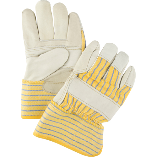 Gants d'ajusteur doubl&eacute;s pour l'hiver &agrave; chaleur sup&eacute;rieure, Grand, Paume en Cuir fleur de vache, Doublure en Thinsulate Pronet Distribution