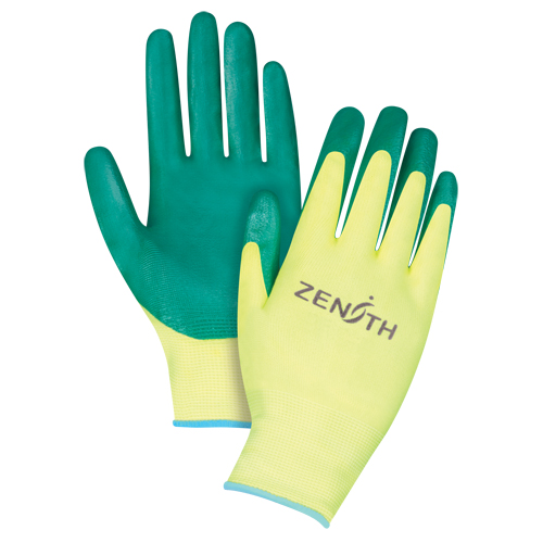 Gants de premi&egrave;re qualit&eacute; ZX-3, 10/T-Grand, R&ecirc;vetement Nitrile, Calibre 15, Enveloppe en Nylon Pronet Distribution