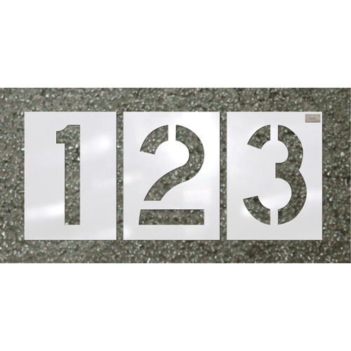 Pochoirs pour parc de stationnement, Pictogramme, 12" x 9" Pronet Distribution