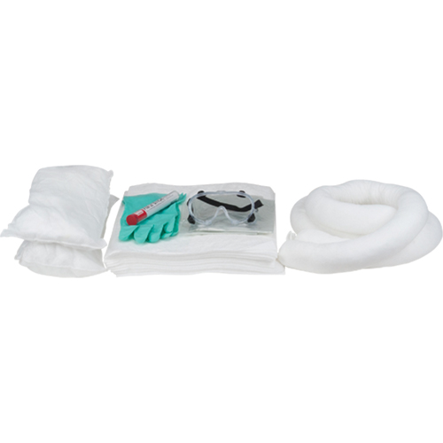Premium 10-Gallon Vehicle Spill Replacement Kit, Oil Only Pronet Distribution