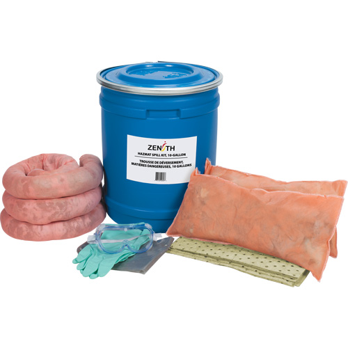 Premium Truck Spill Kit, Hazmat, Drum, 10 US gal. Absorbancy Pronet Distribution
