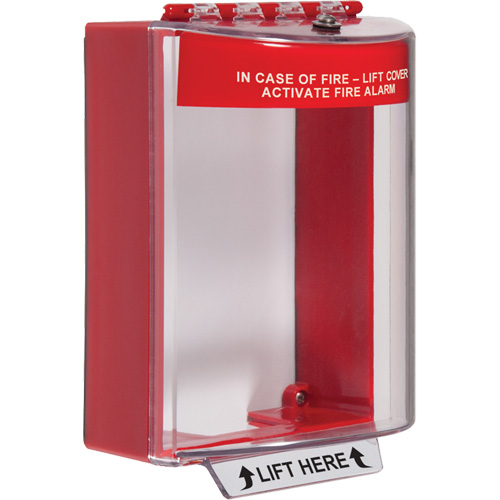 Couvercles pour alertes d'incendie Universal Stopper, En surface Pronet Distribution
