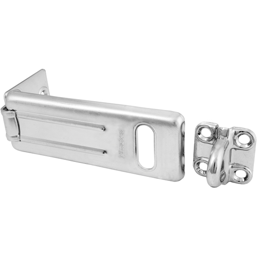 General Security Hardened Steel Hasp, Silver Pronet Distribution