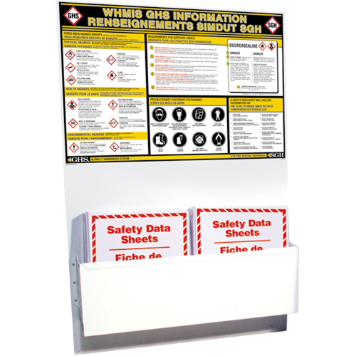 GHS Information Stations, English & French, Binders Included Pronet Distribution