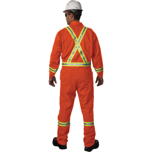 Westex UltraSoft&reg; Unlined Coveralls, Large, Orange Pronet Distribution