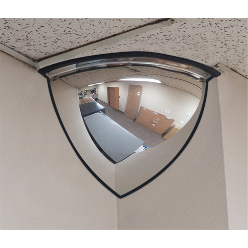 90° Dome Mirror, Quarter Dome, Open Top, 20" Diameter Pronet Distribution