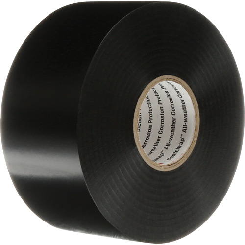 Scotchrap All-Weather Corrosion Protection Tape, 50.8 mm (2") x 30.48 m (100'), Black Pronet Distribution