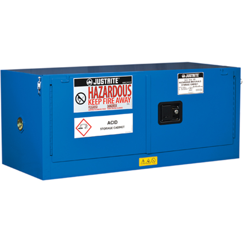 ChemCor&reg; Lined Hazardous Material Piggyback Safety Cabinets, 12 gal., 43" x 18" x 18" Pronet Distribution